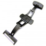 Deployment clasp 22mm Black DLC 