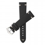 Leather strap vintage black size M