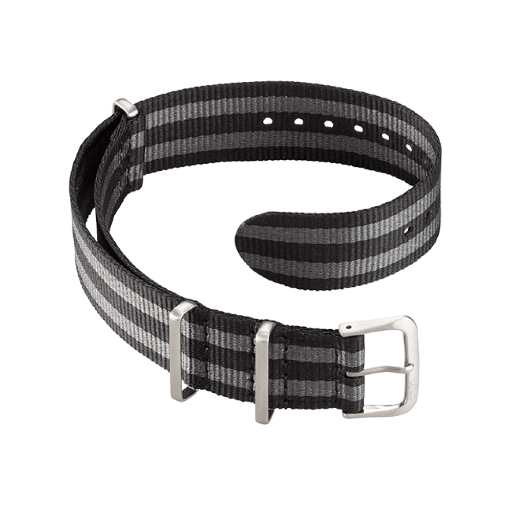 Nato strap black/grey