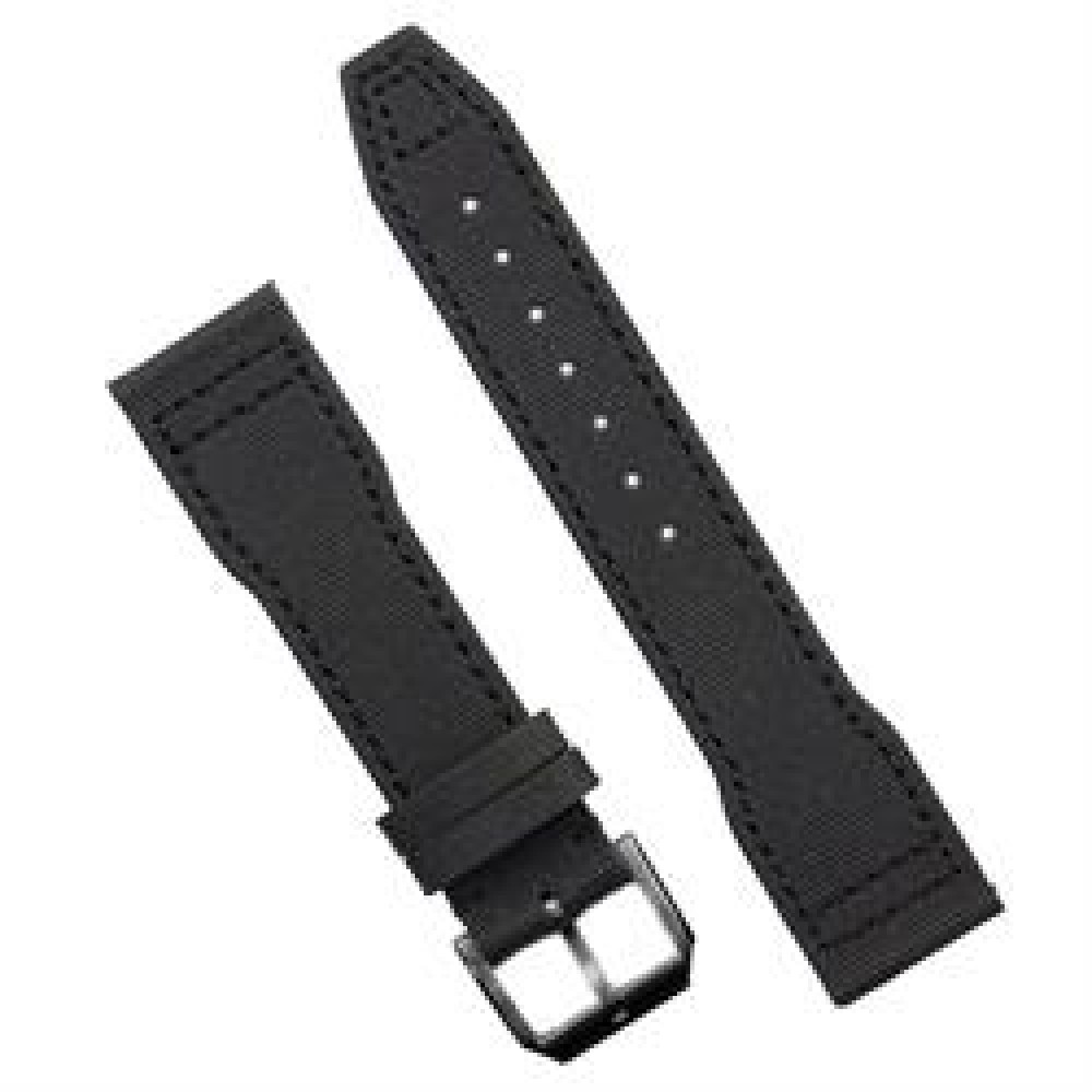 Strap black with rivets, size L