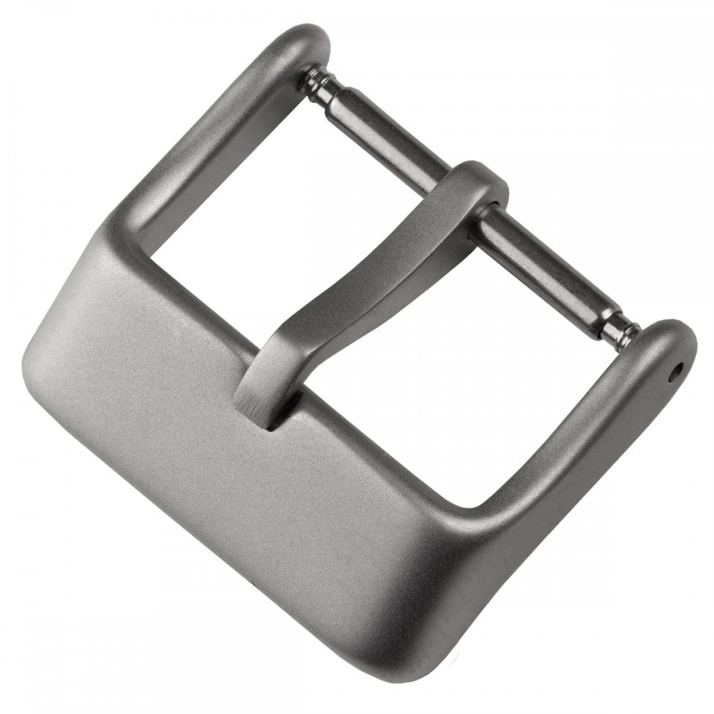 PRE-V buckle satined 24 mm without logo