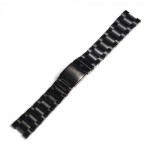 Stainless steel bracelet black DLC for Aviation