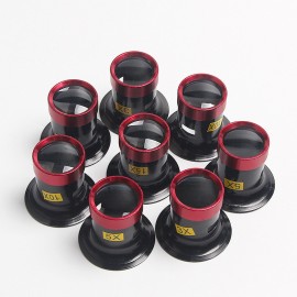 Watch repair tool metal magnifying glass 10x watch diamond jade appraisal magnifying loupe eye mask 5x magnifying glass TT-304