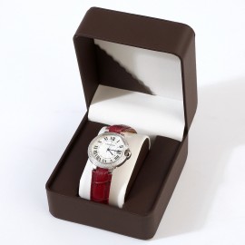 Flip PU leather watch box