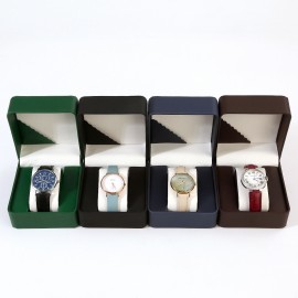 Flip PU leather watch box