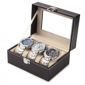 High-end PU leather watch box, watch display box, watch collection box
