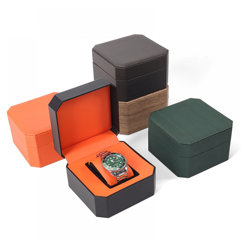 Light luxury fashion jewelry octagonal watch box storage bracelet jewelry box jewelry watch packaging box