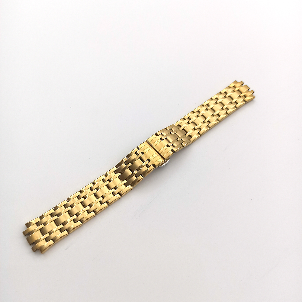 New Rectangular Fashion Gold Watch Strap PT-011