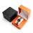PU leather frosted rounded corner watch box display square box high-end watch packaging box gift storage box