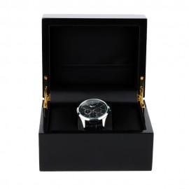 Watch box black glossy piano lacquer watch box wooden watch jewelry packaging box storage box gift box