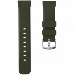 Rubber Diver's Watch Strap - Green