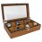 Men 12 Slots Wood Storage Watch Case